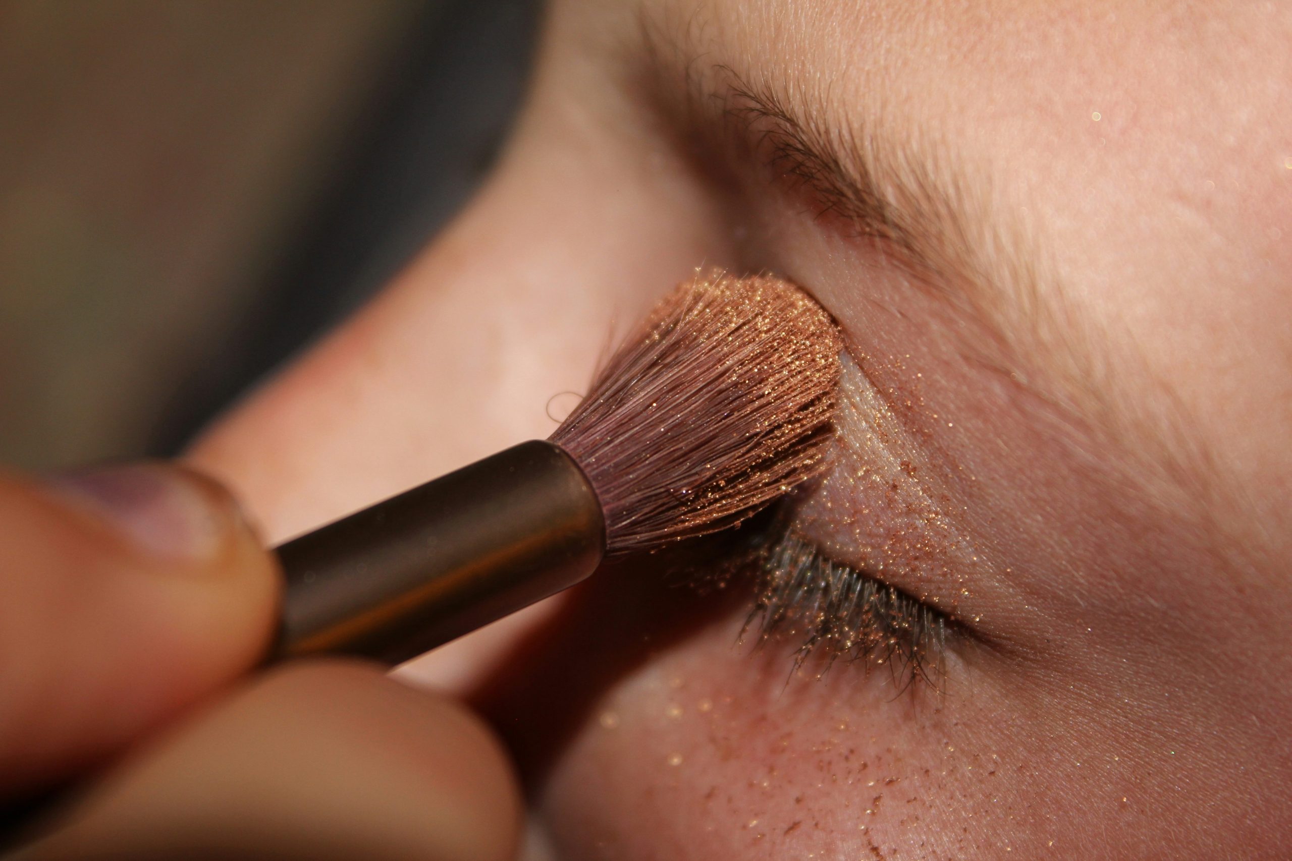 airbrush makeup application
