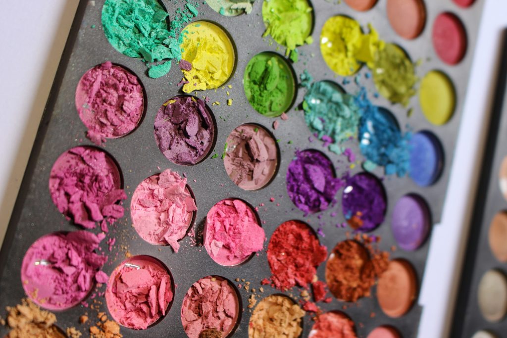 artistic makeup look