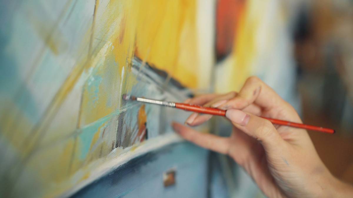 An inspiration board featuring mood boards, color palettes, and reference images for artistic makeup.